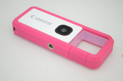 美品 Canon キヤノン iNSPiC REC FV-100 デジタルカメラ ピンク 251104w