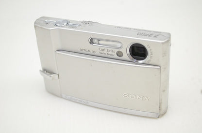 SONY ソニー DSC-T30 コンパクトデジタルカメラ シルバー 251104j
