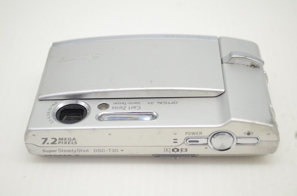SONY ソニー DSC-T30 コンパクトデジタルカメラ シルバー 251104j