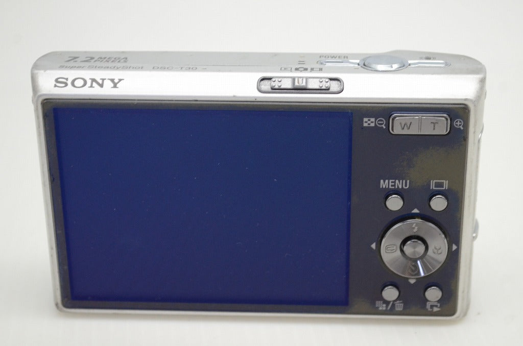 SONY ソニー DSC-T30 コンパクトデジタルカメラ シルバー 251104j