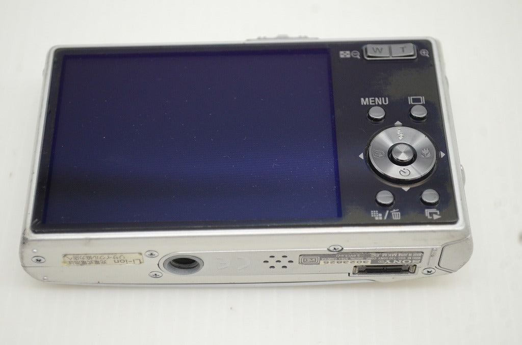 SONY ソニー DSC-T30 コンパクトデジタルカメラ シルバー 251104j