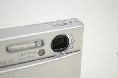 SONY ソニー DSC-T30 コンパクトデジタルカメラ シルバー 251104j