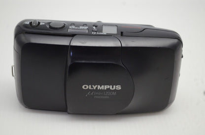 訳あり品 OLYMPUS μ mju: ZOOM PANORAMA AF 35-70mm ミュー ズーム パノラマ 35mmコンパクトフィルムカメラ 251106l