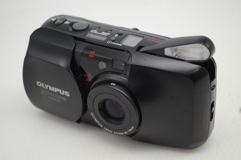 訳あり品 OLYMPUS μ mju: ZOOM PANORAMA AF 35-70mm ミュー ズーム パノラマ 35mmコンパクトフィルムカメラ 251106l