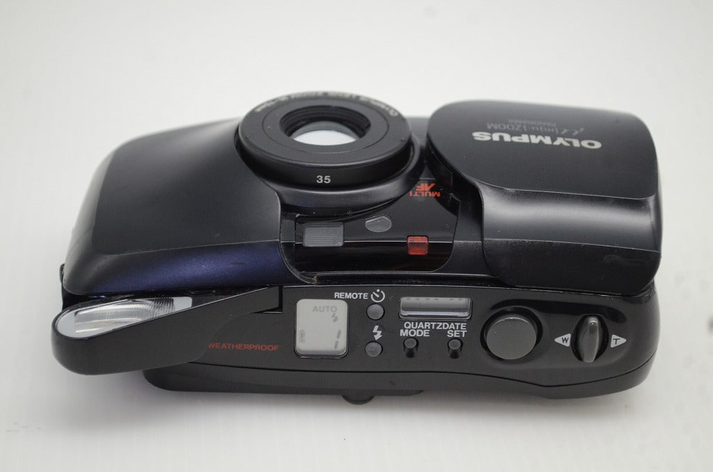 訳あり品 OLYMPUS μ mju: ZOOM PANORAMA AF 35-70mm ミュー ズーム パノラマ 35mmコンパクトフィルムカメラ 251106l