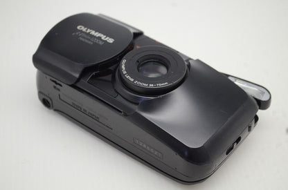 訳あり品 OLYMPUS μ mju: ZOOM PANORAMA AF 35-70mm ミュー ズーム パノラマ 35mmコンパクトフィルムカメラ 251106l