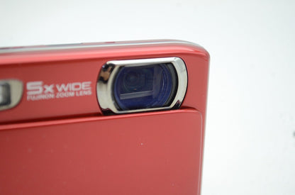 美品 FUJIFILM フジフィルム FinePix Z900EXR コンパクトデジタルカメラ レッド 元箱付 250902f
