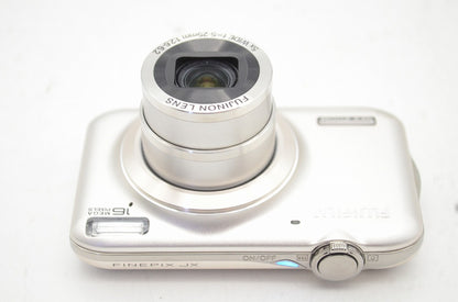 美品 FUJIFILM フジフィルム FinePix JX400 コンパクトデジタルカメラ ゴールド 元箱付 250902a