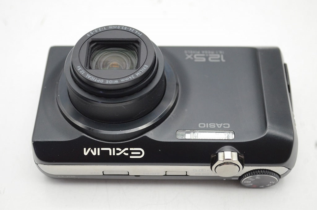 訳あり品 CASIO カシオ EXILIM EX-H30 コンパクトデジタルカメラ ブラック 元箱付 250902b