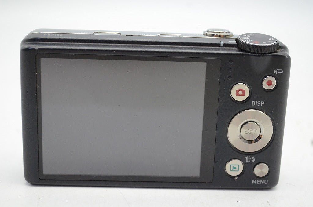 訳あり品 CASIO カシオ EXILIM EX-H30 コンパクトデジタルカメラ ブラック 元箱付 250902b