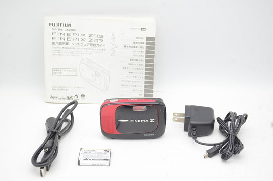 FUJIFILM フジフィルム FinePix Z37 コンパクトデジタルカメラ レッド＆ブラック 250902q