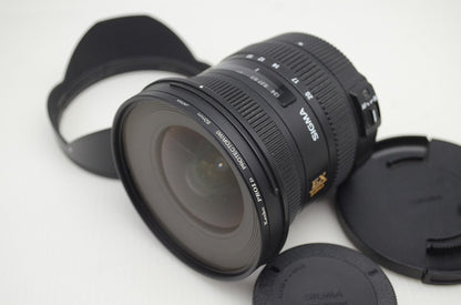 良品 SIGMA シグマ 10-20mm F3.5 EX DC HSM Nikon ニコン Fマウント APS-C ズームレンズ ケース付 251110m