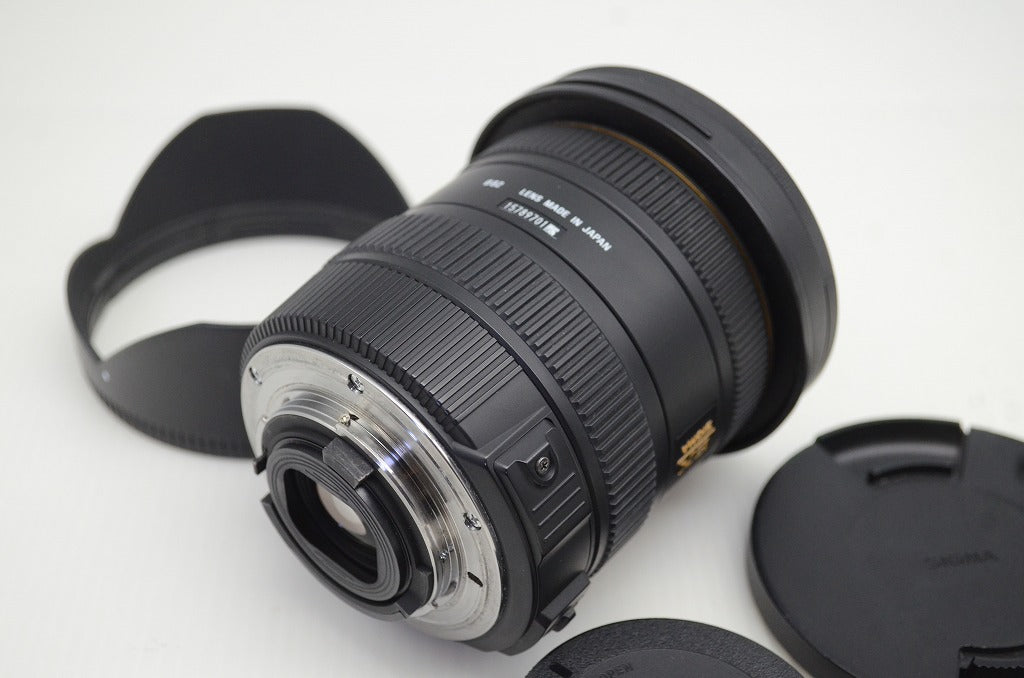 良品 SIGMA シグマ 10-20mm F3.5 EX DC HSM Nikon ニコン Fマウント APS-C ズームレンズ ケース付 251110m