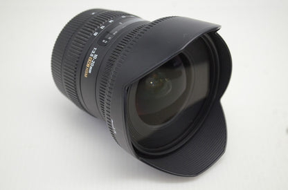 良品 SIGMA シグマ 10-20mm F3.5 EX DC HSM Nikon ニコン Fマウント APS-C ズームレンズ ケース付 251110m
