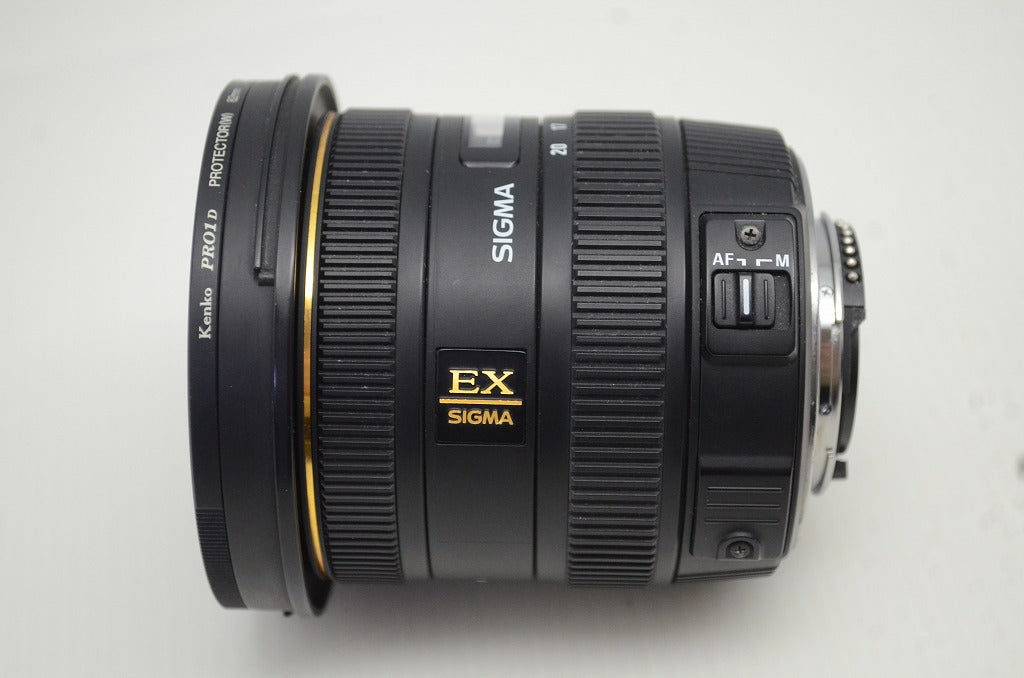 良品 SIGMA シグマ 10-20mm F3.5 EX DC HSM Nikon ニコン Fマウント APS-C ズームレンズ ケース付 251110m