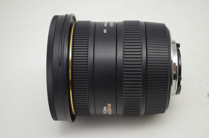 良品 SIGMA シグマ 10-20mm F3.5 EX DC HSM Nikon ニコン Fマウント APS-C ズームレンズ ケース付 251110m