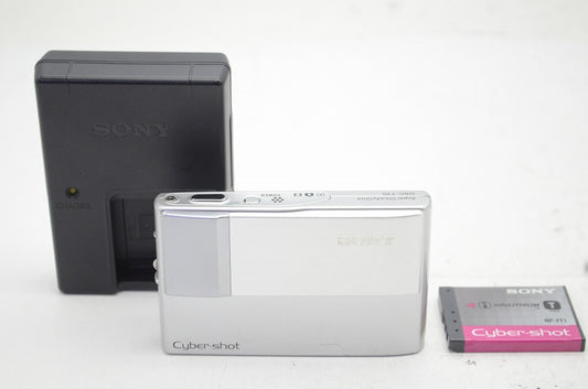 SONY ソニー Cyber-Shot DSC-T10 コンパクトデジタルカメラ シルバー 250903f
