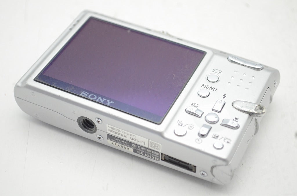 SONY ソニー Cyber-Shot DSC-T10 コンパクトデジタルカメラ シルバー 250903f