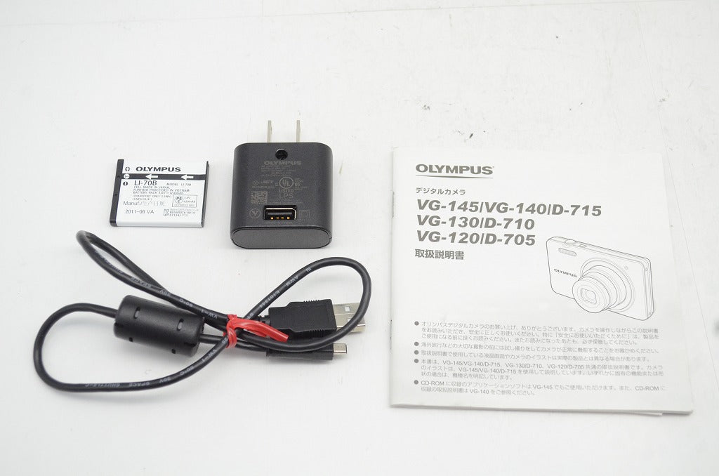 OLYMPUS オリンパス VG-145 コンパクトデジタルカメラ ゴールド 250903e