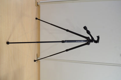 美品 Velbon ベルボン ULTRA 455 + PH-G40D 中型アルミ製 三脚 5段 ケース付 251110x