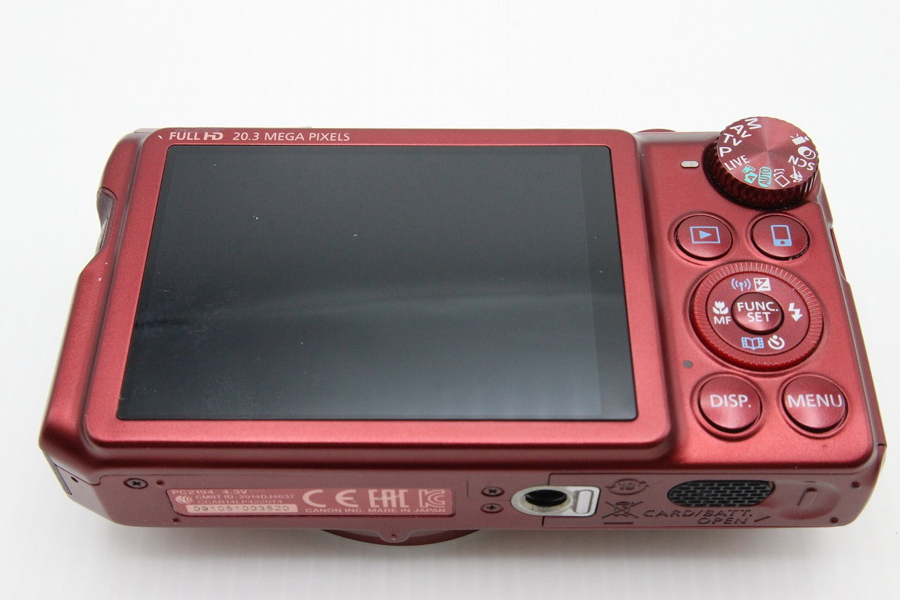 良品 Canon キヤノン PowerShot SX710 HS コンパクトデジタルカメラ レッド 260131r