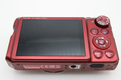 良品 Canon キヤノン PowerShot SX710 HS コンパクトデジタルカメラ レッド 260131r