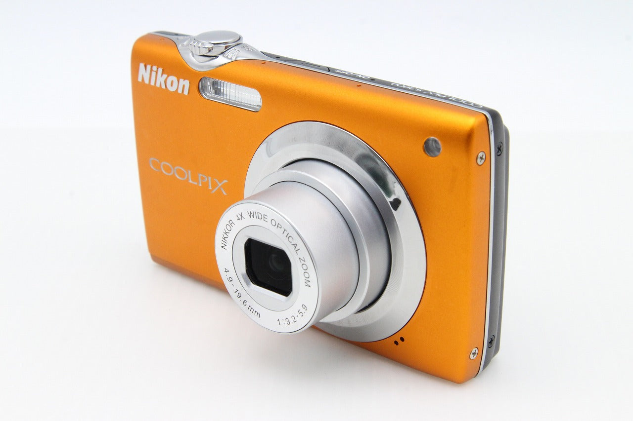 良品 Nikon ニコン COOLPIX S3000 コンパクトデジタルカメラ オレンジ 260129k