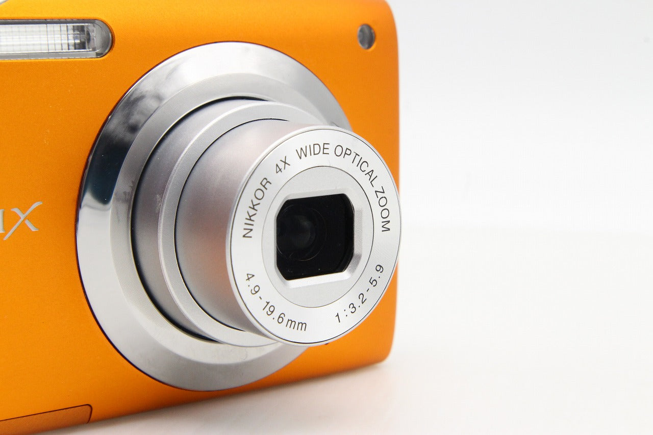 良品 Nikon ニコン COOLPIX S3000 コンパクトデジタルカメラ オレンジ 260129k