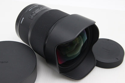良品 SIGMA シグマ Art 20mm F1.4 DG HSM Canon キヤノン EFマウント 単焦点レンズ フルサイズ ケース付 260130i