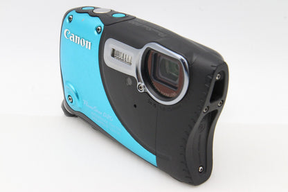 良品 Canon キヤノン PowerShot D20 コンパクトデジタルカメラ ブルー 260128a