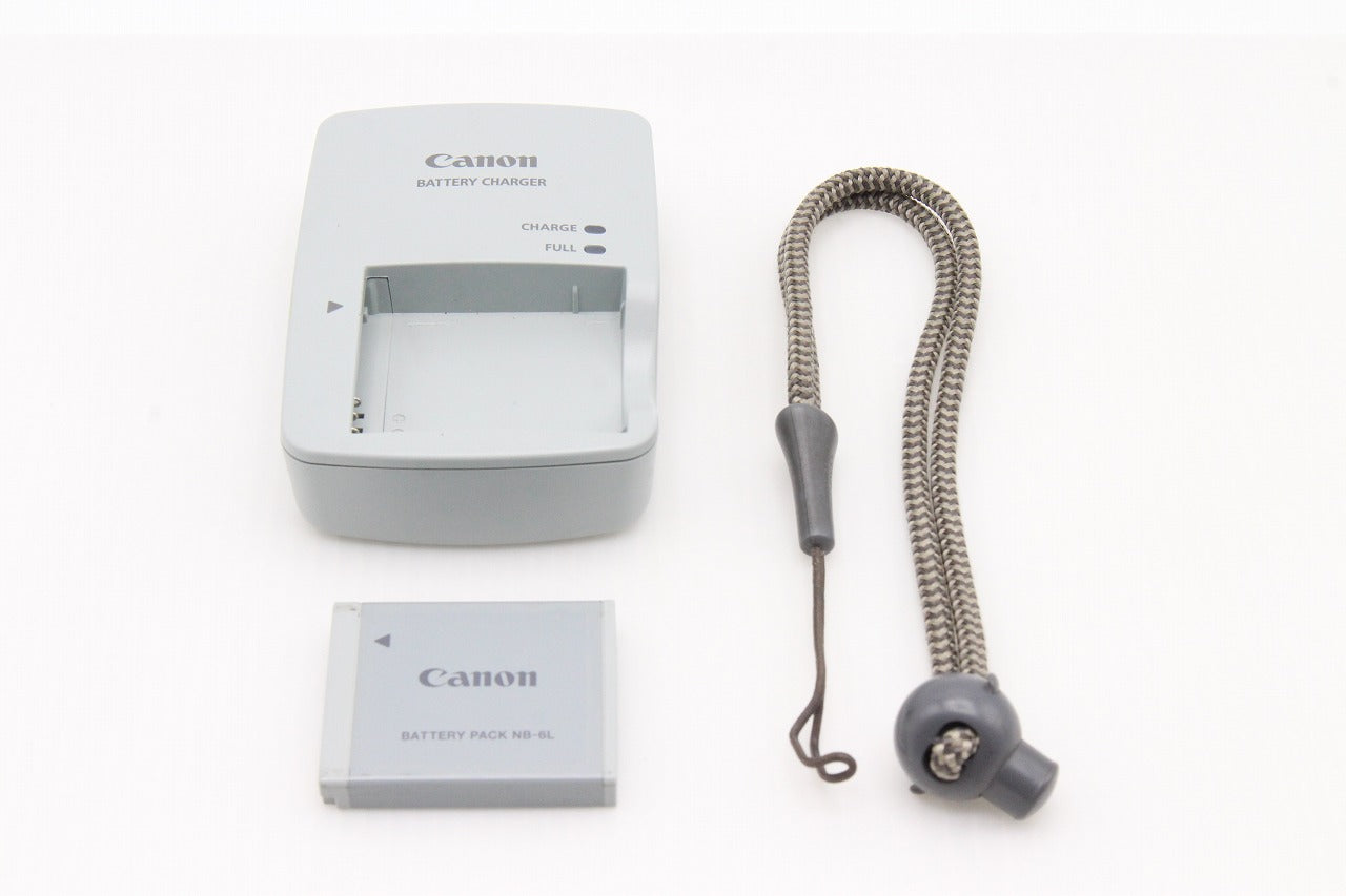 良品 Canon キヤノン PowerShot D20 コンパクトデジタルカメラ ブルー 260128a