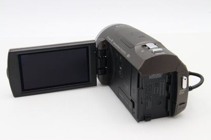 美品 SONY ソニー HANDYCAM HDR-CX680 デジタルビデオカメラ 光学30倍 内蔵メモリー64GB ブラウン 元箱付 260131v