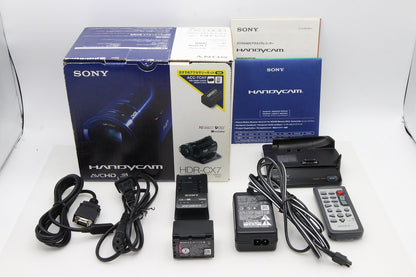美品 SONY ソニー Handycam HDR-CX7 フルハイビジョンビデオカメラ 元箱付 260130h