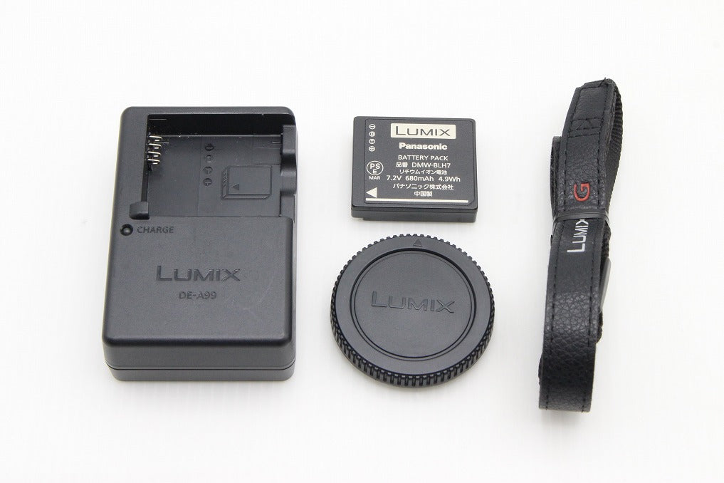 美品 Panasonic パナソニック LUMIX DMC-GM1S ボディ ミラーレス一眼カメラ ブルー 260131s