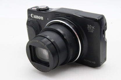Canon キヤノン PowerShot SX700 HS コンパクトデジタルカメラ ブラック 元箱付 260131c