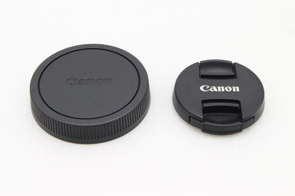 美品 Canon キヤノン EF-M 22mm F2 STM 単焦点レンズ ブラック 260129p