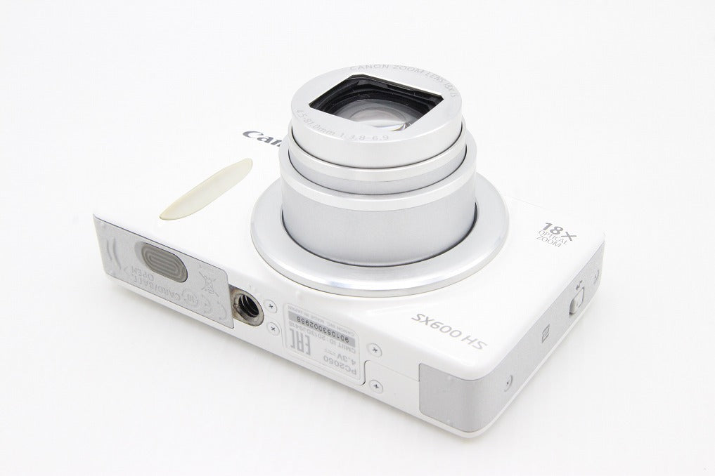 Canon キヤノン PowerShot SX600 HS コンパクトデジタルカメラ ホワイト 260131f