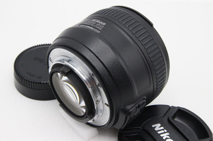 美品 Nikon ニコン AF-S NIKKOR 50mm F1.4G 単焦点レンズ フルサイズ フード付 260130g