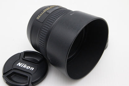 美品 Nikon ニコン AF-S NIKKOR 50mm F1.4G 単焦点レンズ フルサイズ フード付 260130g