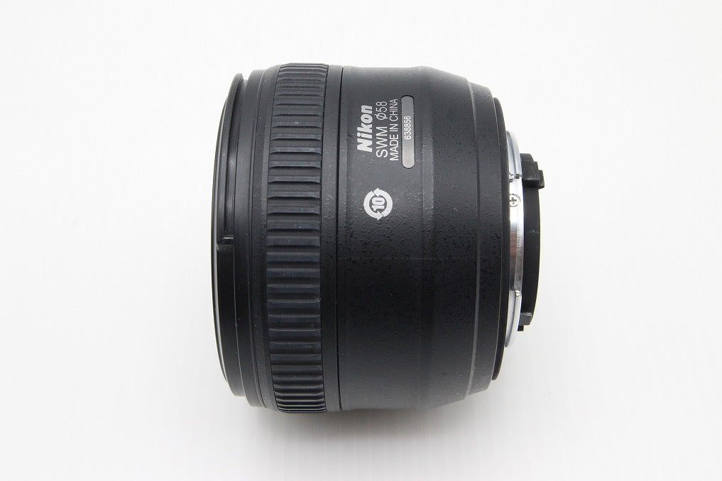 美品 Nikon ニコン AF-S NIKKOR 50mm F1.4G 単焦点レンズ フルサイズ フード付 260130g