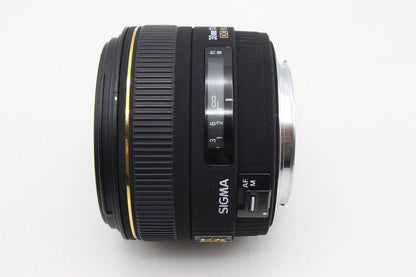 美品 SIGMA シグマ 30mm F1.4 EX DC HSM Canon キヤノン EFマウント APS-C 単焦点レンズ 元箱付 260129u