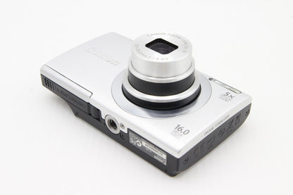 美品 Canon キヤノン PowerShot A2400 IS コンパクトデジタルカメラ シルバー 260131d