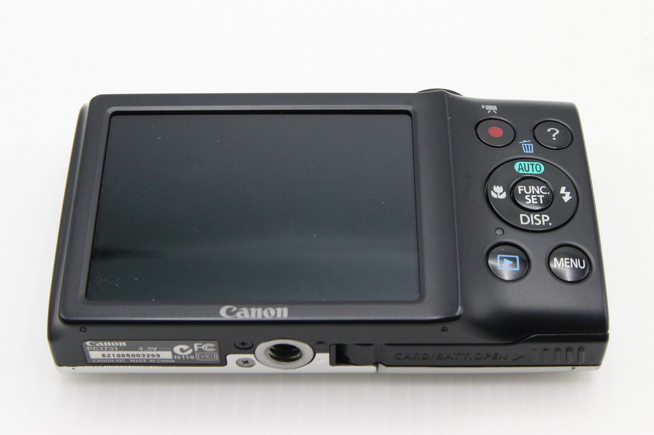 美品 Canon キヤノン PowerShot A2400 IS コンパクトデジタルカメラ シルバー 260131d