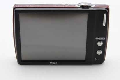 良品 Nikon ニコン COOLPIX S230 コンパクトデジタルカメラ パープル 元箱付 260129m