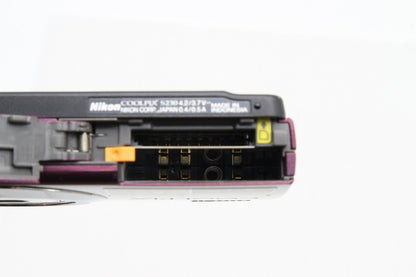 良品 Nikon ニコン COOLPIX S230 コンパクトデジタルカメラ パープル 元箱付 260129m