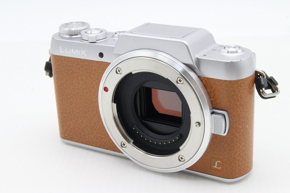 美品 Panasonic パナソニック LUMIX DMC-GF7 ボディ ミラーレス一眼カメラ ブラウン 260202b