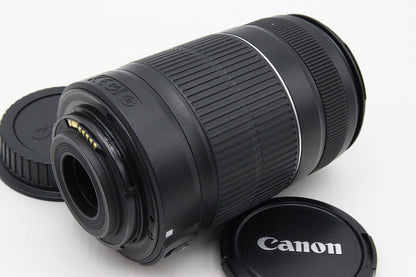 美品 Canon キヤノン EF-S 55-250mm F4-5.6 IS II APS-C ズームレンズ 260129e