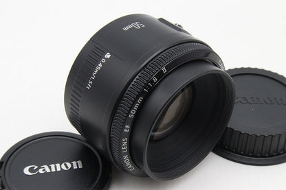 良品 Canon キヤノン EF 50mm F1.8 II フルサイズ 単焦点レンズ 260130e