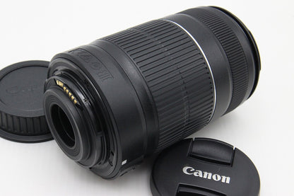 美品 Canon キヤノン EF-S 55-250mm F4-5.6 IS II APS-C ズームレンズ 260131b
