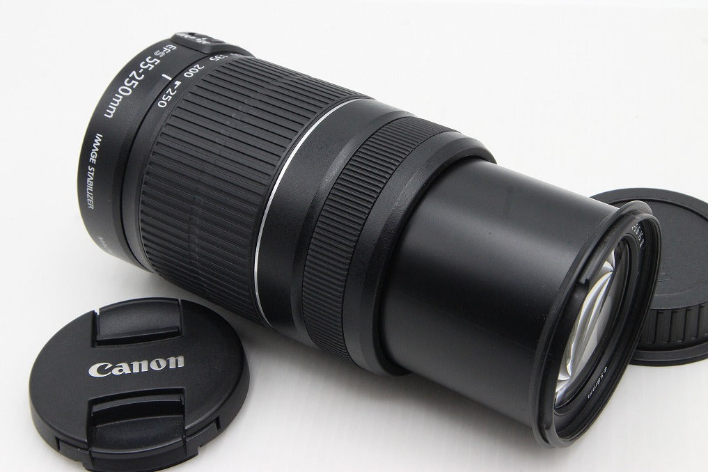 Canon キヤノン EF-S 55-250mm F4-5.6 IS II APS-C ズームレンズ 260131p